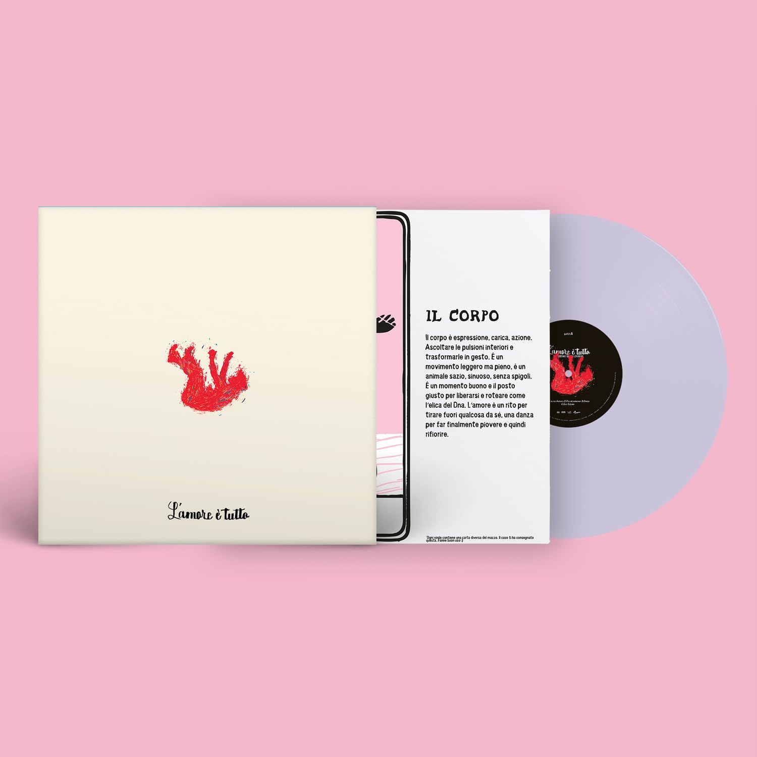 L'amore è tutto - Lp trasparente