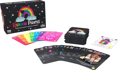 Goliath - Rainbow Pirates - Coloured Card Game - Pirates are Your Allies - Strategy and Action - Board Game - To Play with Family or Friends - Ages 7+