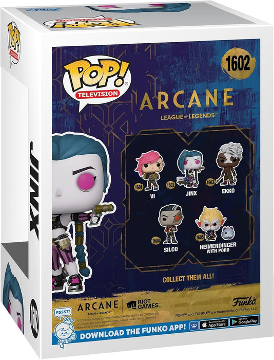 Funko Pop! TV: Arcane LoL - Jinx - Arcane: League Of Legends - Collectable Vinyl Figure - Gift Idea - Official Merchandise - Toys for Kids & Adults - TV Fans - Model Figure for Collectors and Display