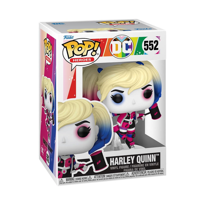 Funko POP! Heroes: Pride - Harley Quinn Q - DC Comics - Collectable Vinyl Figure - Gift Idea - Official Merchandise - Toys for Kids & Adults - Comic Books Fans - Model Figure for Collectors