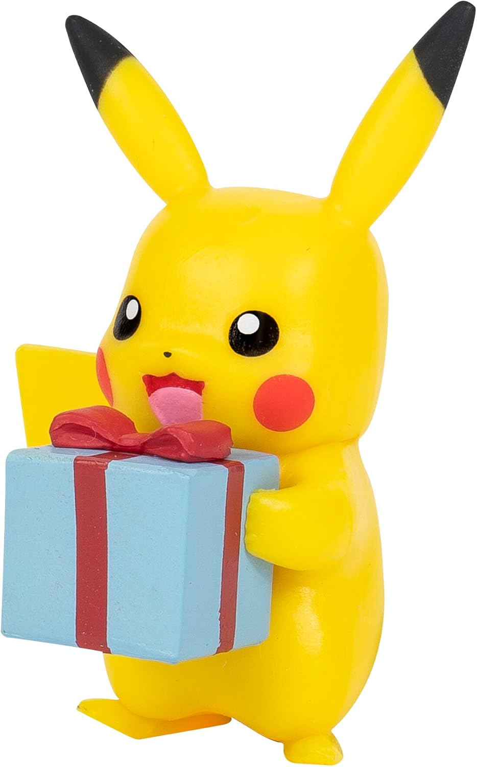 Pokémon PKW2484 - Winter Battle Figure Pack - Pikachu & Bisasam, Official Figures, 5 cm Each