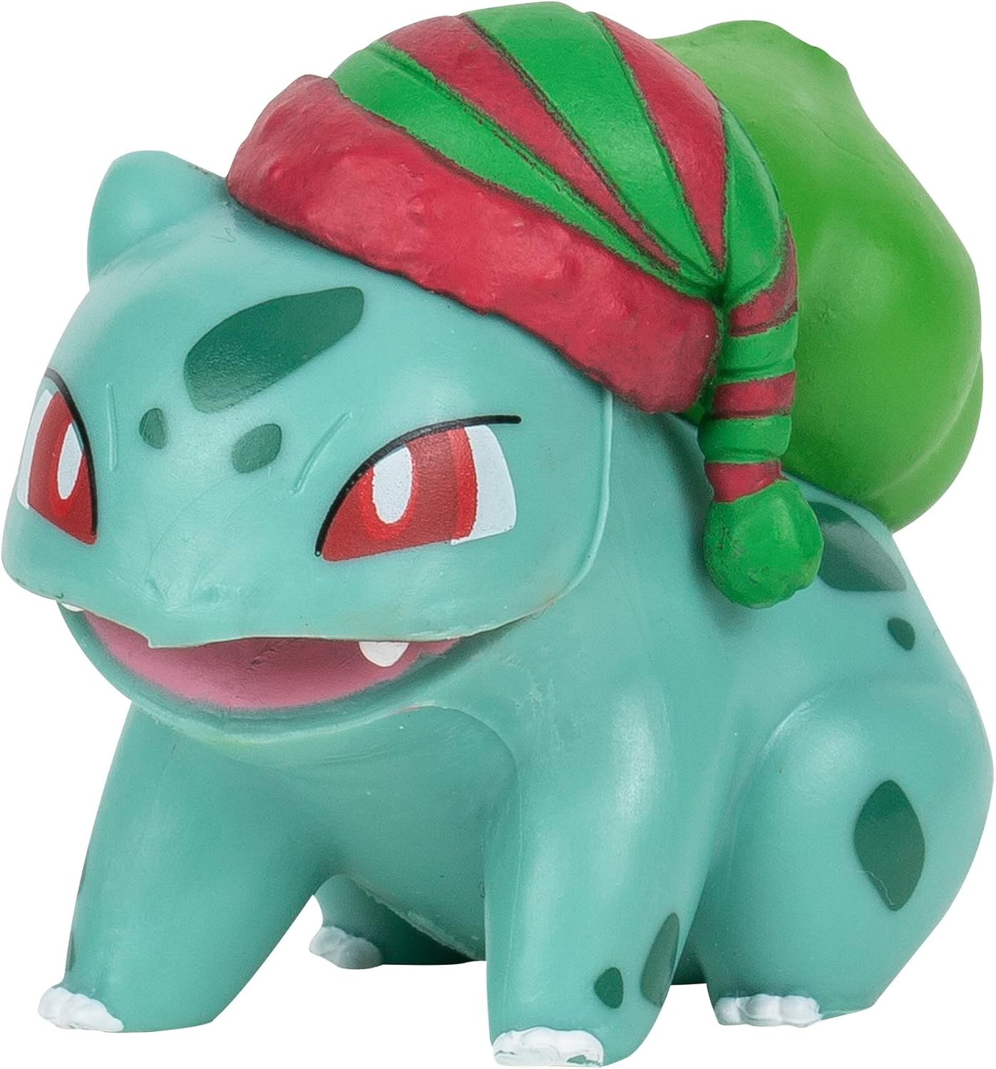 Pokémon PKW2484 - Winter Battle Figure Pack - Pikachu & Bisasam, Official Figures, 5 cm Each