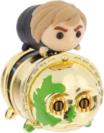 Disney Tsum Tsum Star Wars Jabba’s Palace Deluxe Theme Set, Figures Stand 7 cm Tall & Stackable, Includes Luke, Gamorrean Guard, Han Solo, C-3PO, & More, for Kids Ages 6+