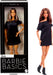Barbie Mattel Basics Model 01 Collector Doll with Brunette Hair, Black Mini Dress & Shoes, Universal-fit Fashions, Posable Body & Swappable Doll Head, JBH72