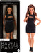 Barbie Mattel Basics Model 05 Collector Doll with Brunette Hair, Black Mini Dress & Heels, Universal-fit Fashions, Posable Curvy Body & Swappable Doll Head, JBH73