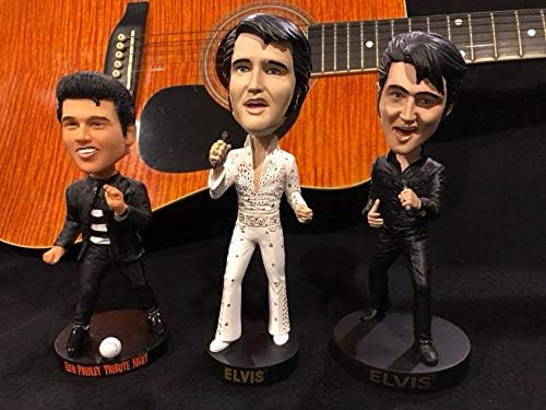 Royal Bobbles Elvis Presley Aloha from Hawaii Bobblehead, Premium Polyresin Lifelike Figure, Unique Serial Number, Exquisite Detail