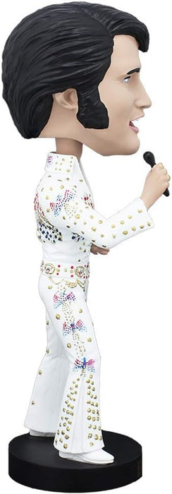 Royal Bobbles Elvis Presley Aloha from Hawaii Bobblehead, Premium Polyresin Lifelike Figure, Unique Serial Number, Exquisite Detail