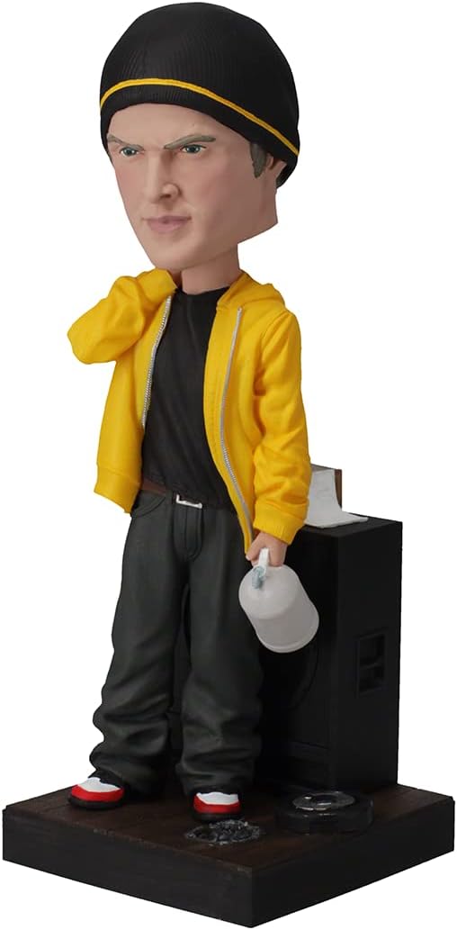 Royal Bobbles Breaking Bad Jesse Pinkman Bobblehead, Premium Polyresin Lifelike Figure, Unique Serial Number, Exquisite Detail
