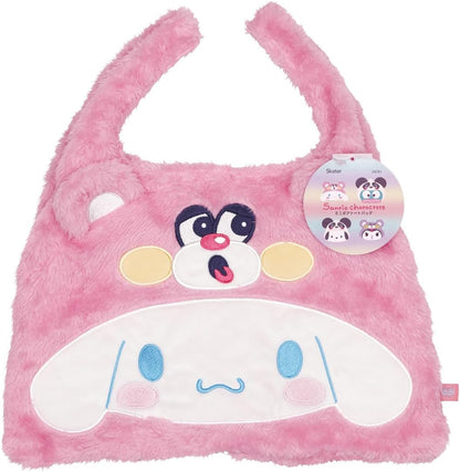 Skater ZNTB1-A Mini Boa Tote Bag, Cinnamoroll, Sanrio, 11.0 x 14.2 x 5.1 inches (28 x 36 x 13 cm
