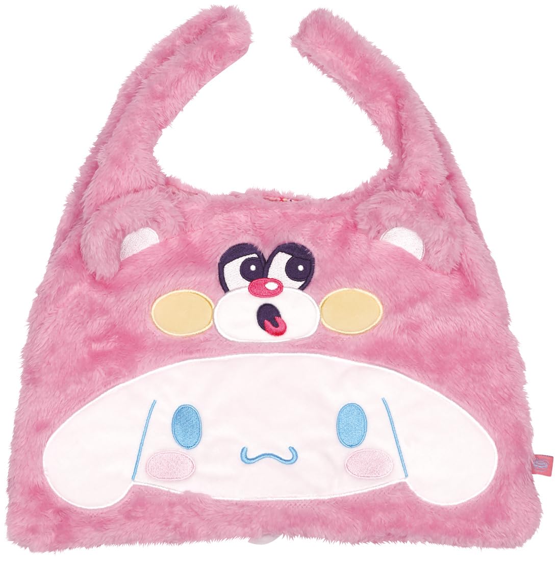 Skater ZNTB1-A Mini Boa Tote Bag, Cinnamoroll, Sanrio, 11.0 x 14.2 x 5.1 inches (28 x 36 x 13 cm