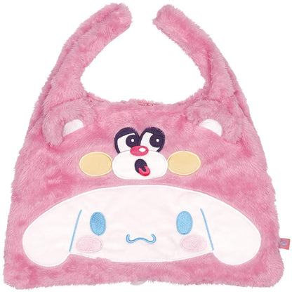 Skater ZNTB1-A Mini Boa Tote Bag, Cinnamoroll, Sanrio, 11.0 x 14.2 x 5.1 inches (28 x 36 x 13 cm