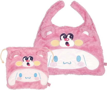 Skater ZNTB1-A Mini Boa Tote Bag, Cinnamoroll, Sanrio, 11.0 x 14.2 x 5.1 inches (28 x 36 x 13 cm