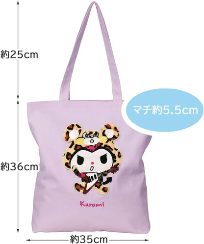 Skater ZCTB1-A Canvas Tote Bag, Chromi, Sanrio