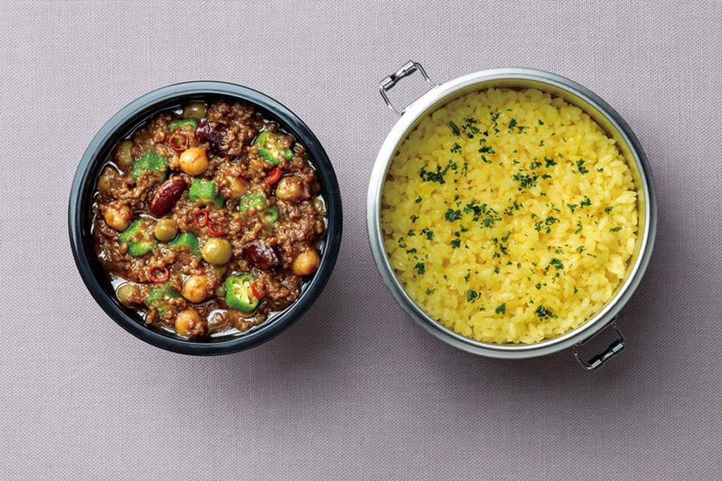 Skater STLB1AG-A Thermal Lunch Box, Kiki's Delivery Service, French, Studio Ghibli, 20.3 fl oz (600 ml), Rice Bowl Type, Antibacterial, Vacuum, Stainless Steel