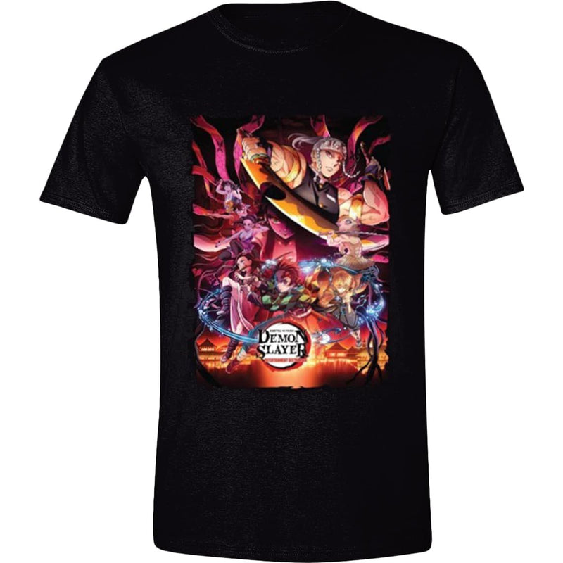 Demon Slayer T-Shirt Swinging Weapons (L)