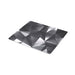 ENDORFY Crystal Black L Tapis de Souris 450x400 mm L, Guide de Souris Lisse, Bord imprimé, Base en Caoutchouc antidérapant, Design élégant
