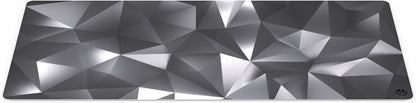 ENDORFY Crystal Black XL XXL Mouse Pad 900x400mm Smooth Mouse Guide Printed Edge Non-Slip Rubber Base Elegant Design