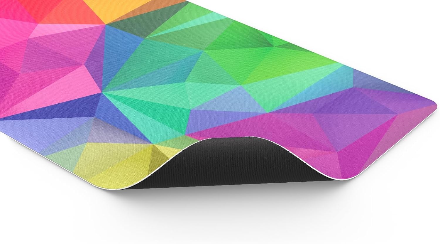 ENDORFY Crystal Spectrum XL XXL 900x400mm Mouse Pad, Smooth Mouse Guide, Printed Edge, Non-Slip Rubber Base, Elegant Design