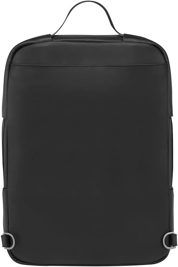 Moleskine Classic Pro Collection Vertical Professional Backpack, Office Professional Backpack, Laptop Backpack for Laptop, iPad, Notebook up to 13'', dimensions 27.5 x 37 x 9 cm, Color Black