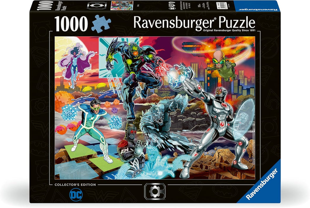 Ravensburger DC Collector's Edition Cyborg 1000 Piece Jigsaw Puzzle for Adults and Kids Age 12 Years Up