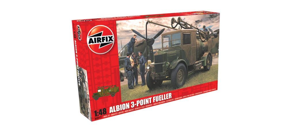 Airfix 1:48 Scale Albion AM463 3-Point Refueller Model Kit