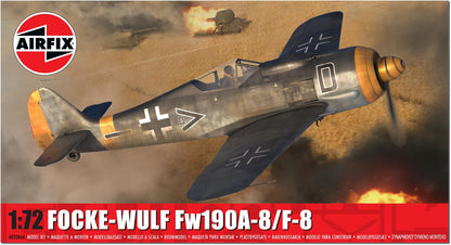 Airfix A02066A Focke-Wulf Fw190A-8/F-8 Classic Kit for ages + 8 Years