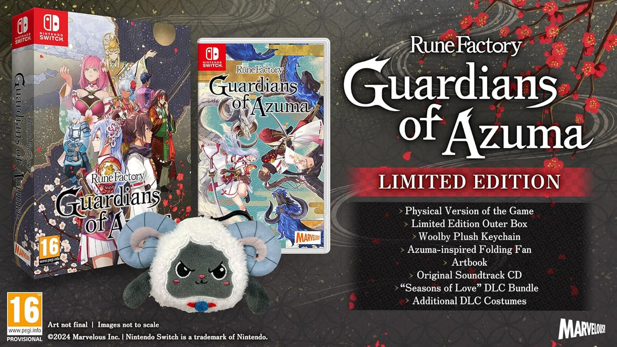 Rune Factory: Guardians of Azuma Limited Edition - Switch