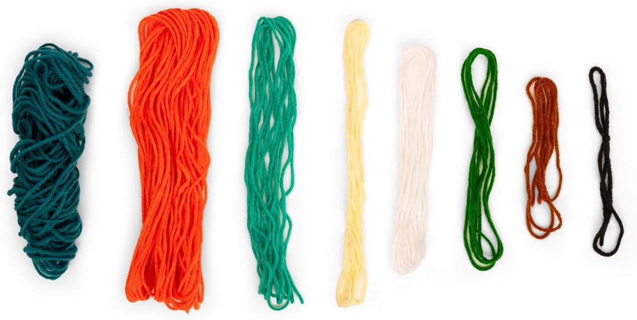 Kikkerland Punch Needle - Fox - Includes Everything Needed