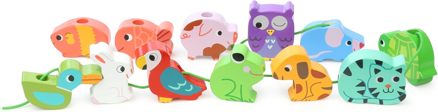 Vilac Pets Large Beads Set Grandes Cuentas para Mascotas, Color merhfarbig, (1504