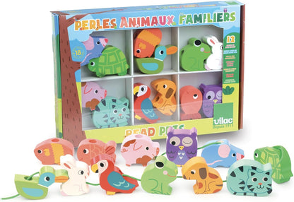 Vilac Pets Large Beads Set Grandes Cuentas para Mascotas, Color merhfarbig, (1504