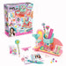 Canal Toys Mini-papierfabriek met 40+ accessoires – creatieve machine voor pennen, potloden en notitieboeken – complete set met stickers en decoraties, roze