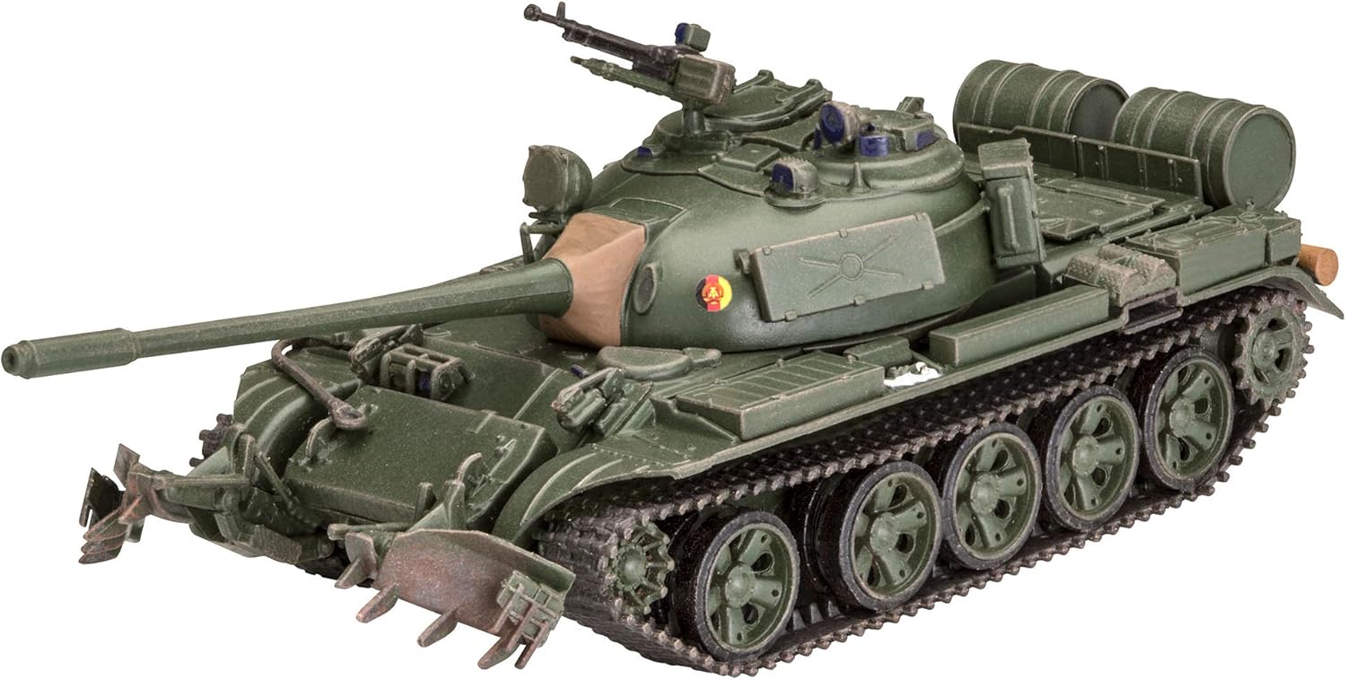 Revell 03328 T-55A/AM with KMT-6/EMT-5 1:72 Scale Unbuilt/Unpainted Plastic Model Kit