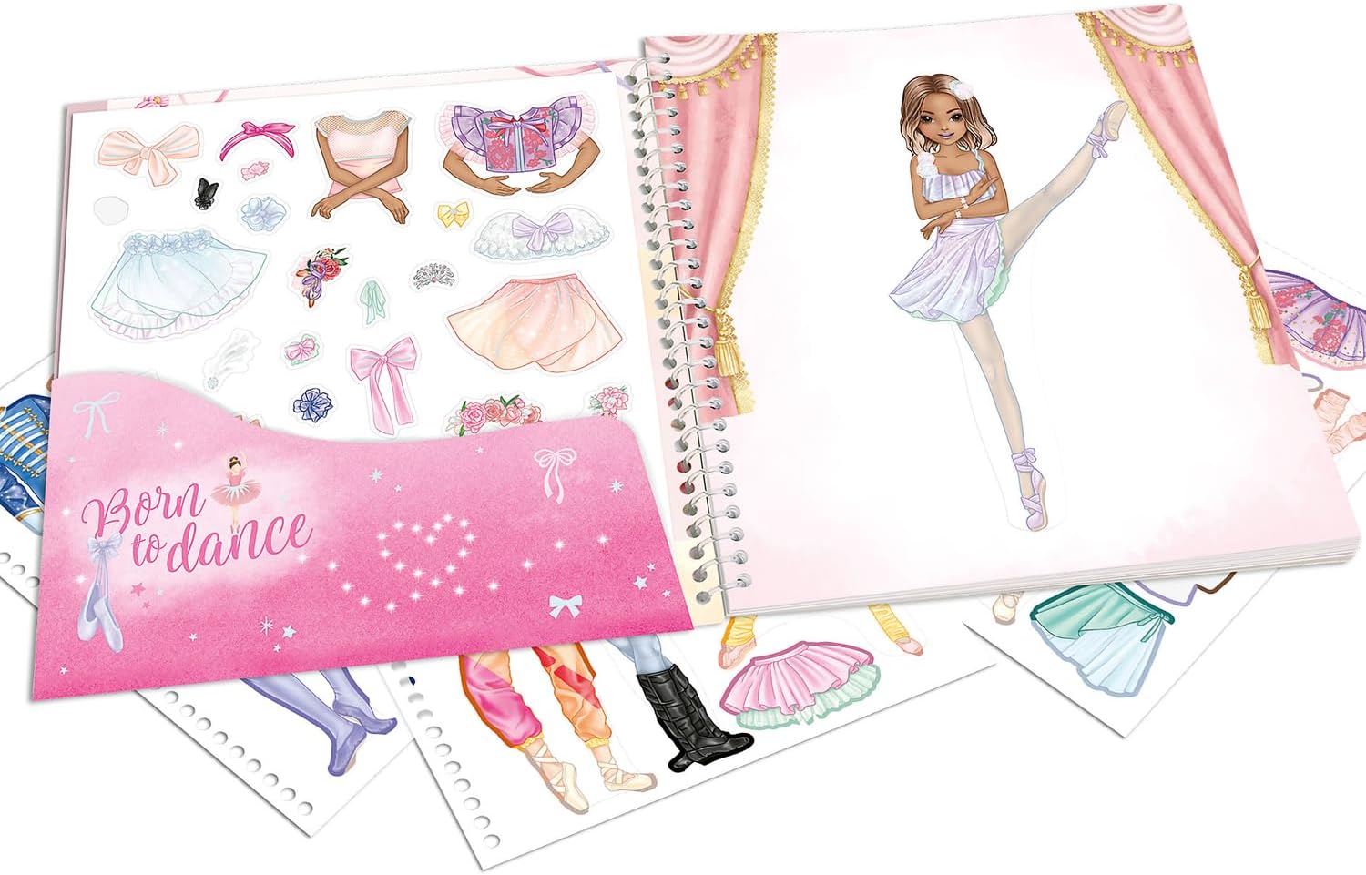 Topmodel - Dress Me Up Stickerbook Ballet - (413611)