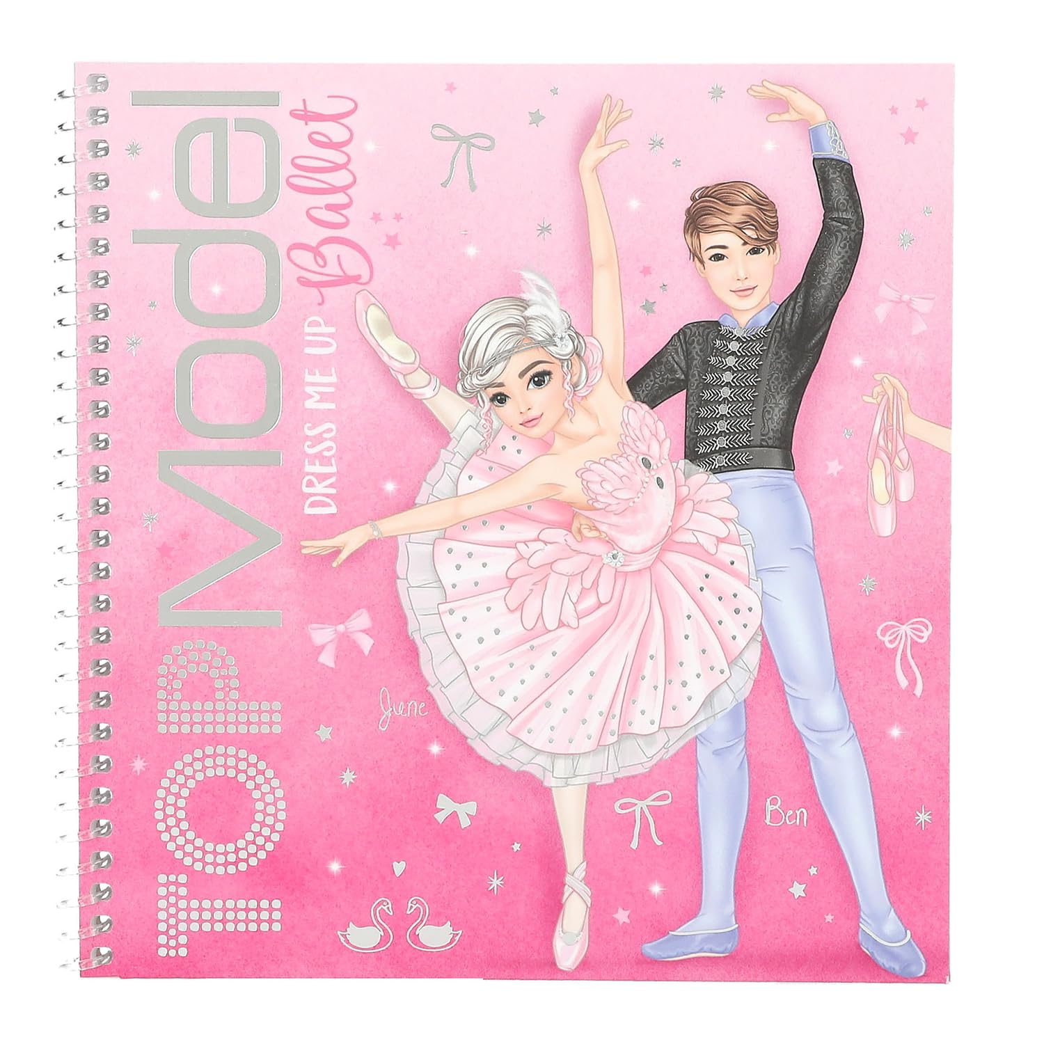 Topmodel - Dress Me Up Stickerbook Ballet - (413611)