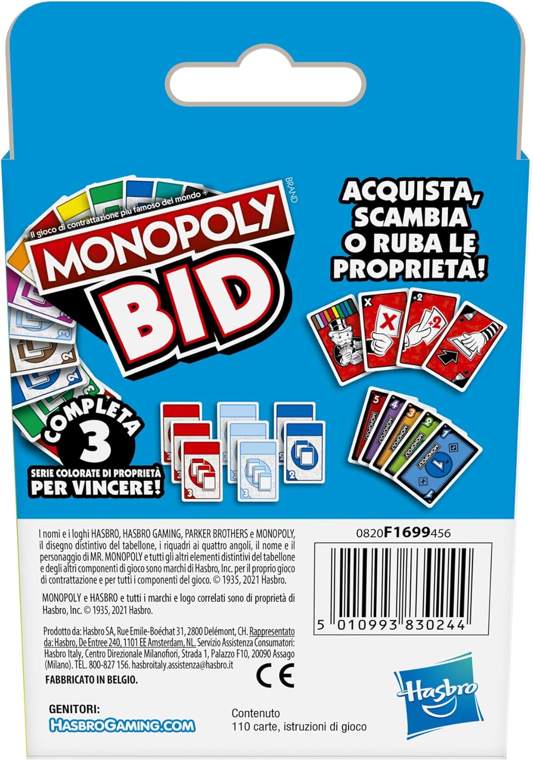 Hasbro Monopoly Bid