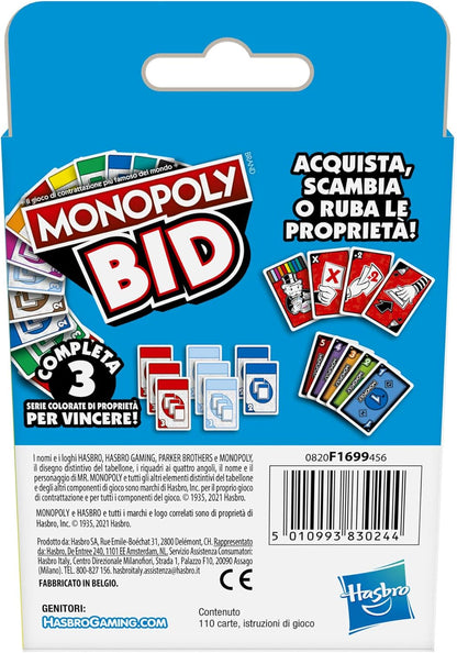 Hasbro Monopoly Bid