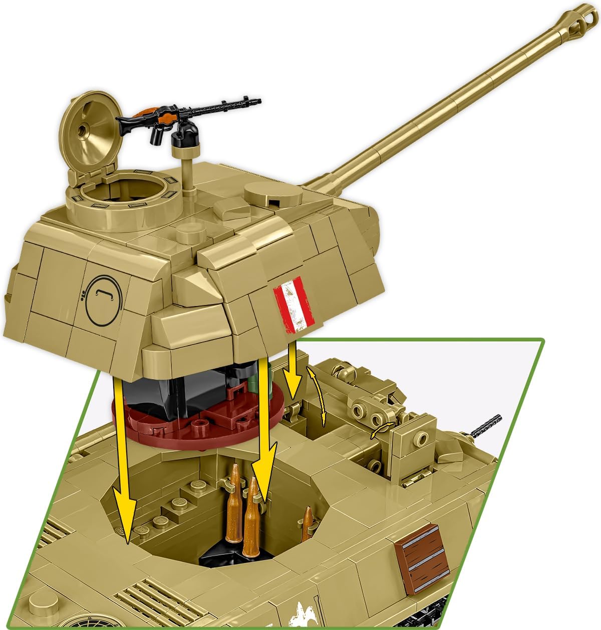 COBI PANZER V PANTHER Ausf.G Pudel
