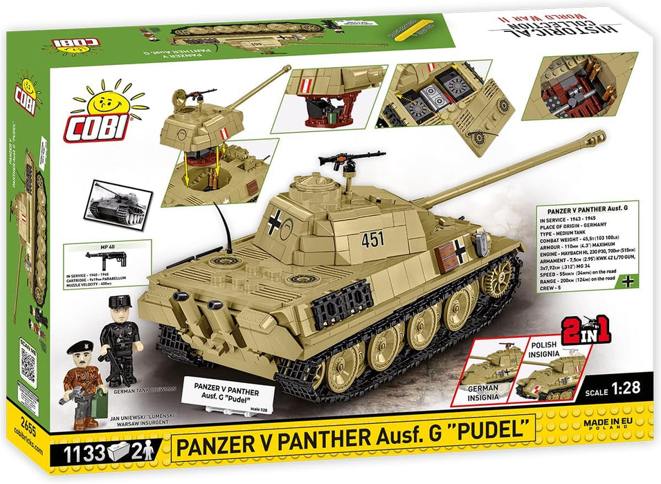 COBI PANZER V PANTHER Ausf.G Pudel