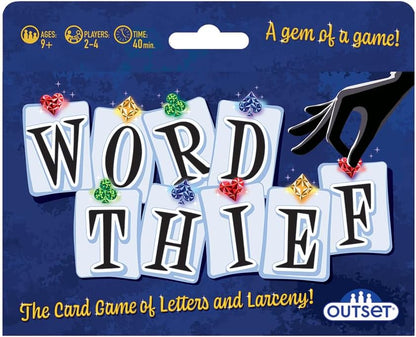 Outset Media Word Thief - Family Card Game of Letters And Larceny