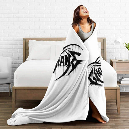 24ershisi Ghostemane Digital Printed Ultra-Soft Micro Fleece Blanket Soft Warm 50" X40" 60"x50" 80"x60"