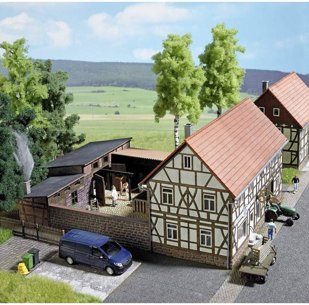 Busch 1530 Rurale Butcher Shop Adler Struttura Ho Scale Model