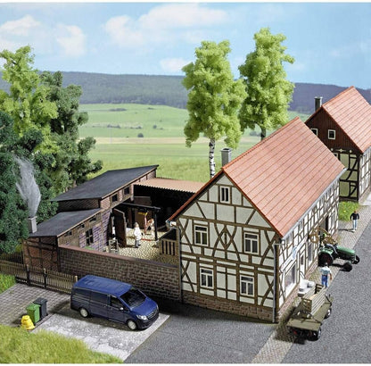 Busch 1530 Rurale Butcher Shop Adler Struttura Ho Scale Model