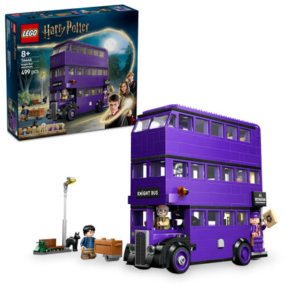 LEGO Harry Potter Collectebus Avontuur – Tovenaarswereld Speelgoed Met 5 Minifiguren Plus Accessoires Incl. Toverstokken – Gevangene Van Azkaban Cadeau Voor Meisjes en Jongens Vanaf 8 Jaar – 76446