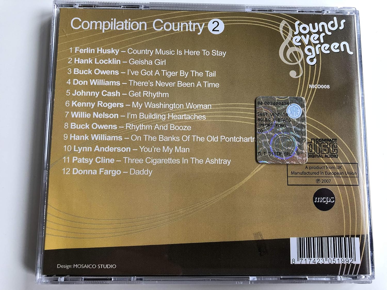 sounds ever green ( compilation country. VOL.2
