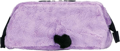 JP/Skater Kuromi Bear Time - Astuccio portamatite con chiusura a scatto, astuccio per matite