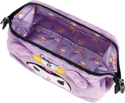 JP/Skater Kuromi Bear Time - Astuccio portamatite con chiusura a scatto, astuccio per matite