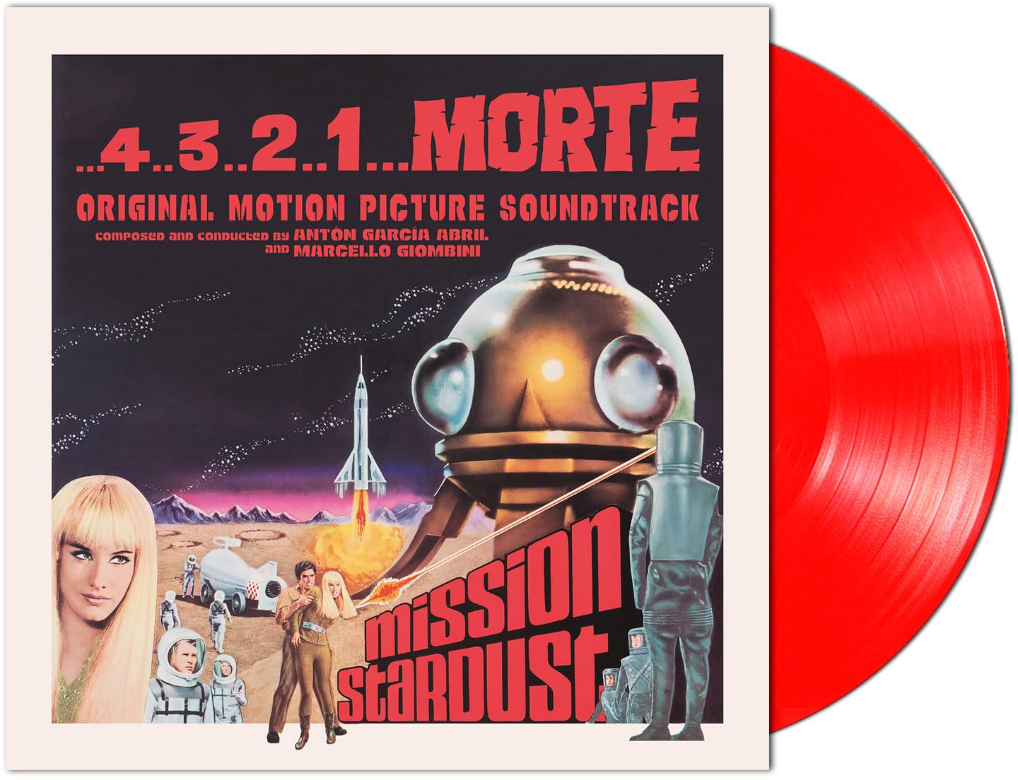 4..3..2..1...Morte Original Soundtrack Limited Clear Red