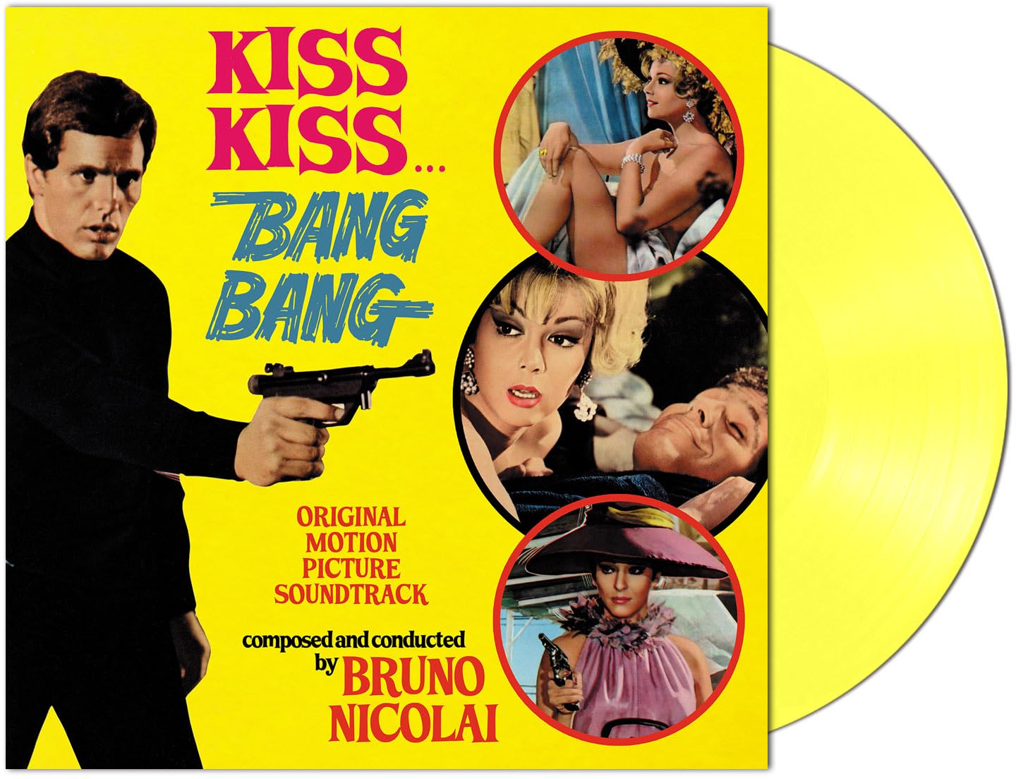 Kiss Kiss Bang Bang Original Soundtrack Limited Clear Yellow
