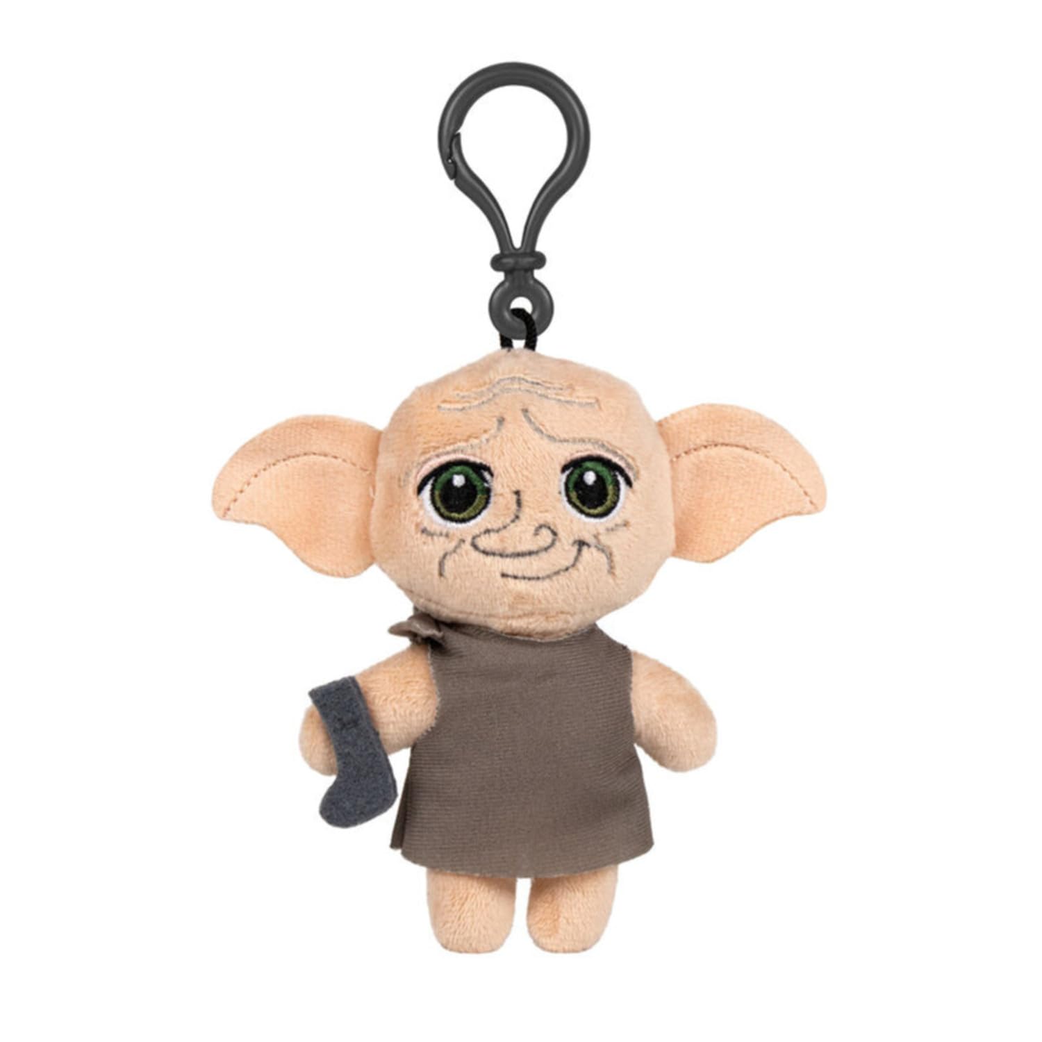 Harry Potter Porte-clés en peluche Dobby Elfe domestique - Hauteur 12 cm - Wizarding World