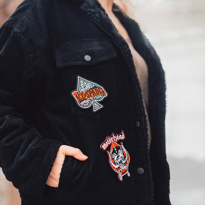 Grupo Erik Set of 3 Patches - Motorhead | Iron On Patches, Sew On Patches, Band Patches, Embroidery Patches, Applique Patches, Patches for Clothing, Patches for Backpacks